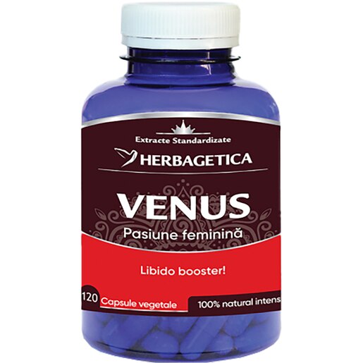 Supliment Venus, 120 capsule, HERBAGETICA Supliment Venus, 120 capsule, HERBAGETICA