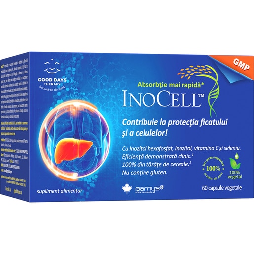 Supliment alimentar InoCell, 60 capsule, GOOD DAYS THERAPY Supliment alimentar InoCell, 60 capsule, GOOD DAYS THERAPY