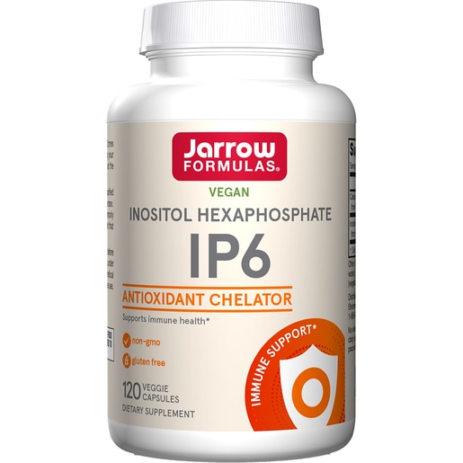 Supliment Inositol Hexaphosphate IP6 500 mg Jarrow Formulas, 120 capsule, SECOM Supliment Inositol Hexaphosphate IP6 500 mg Jarrow Formulas, 120 capsule, SECOM
