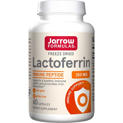Supliment Lactoferrin 250 mg Jarrow Formulas, 60 capsule, SECOM Supliment Lactoferrin 250 mg Jarrow Formulas, 60 capsule, SECOM