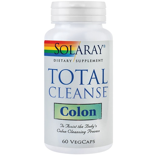 Supliment alimentar Total Cleanse Daily Colon Solaray, 60 capsule, SECOM Supliment alimentar Total Cleanse Daily Colon Solaray, 60 capsule, SECOM