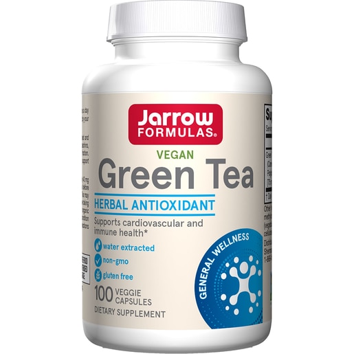 Supliment Green Tea 500 mg Jarrow Formulas, 100 capsule, SECOM Supliment Green Tea 500 mg Jarrow Formulas, 100 capsule, SECOM