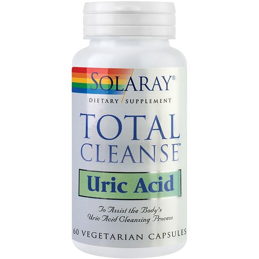 Supliment alimentar Total Cleanse Uric Acid Solaray, 60 capsule vegetale, SECOM Supliment alimentar Total Cleanse Uric Acid Solaray, 60 capsule vegetale, SECOM