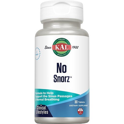 Supliment alimentar No Snorz KAL, 60 tablete, SECOM Supliment alimentar No Snorz KAL, 60 tablete, SECOM