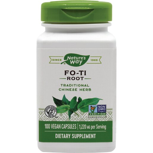 Supliment FO-TI 610 mg Nature's Way, 100 capsule, SECOM Supliment FO-TI 610 mg Nature's Way, 100 capsule, SECOM