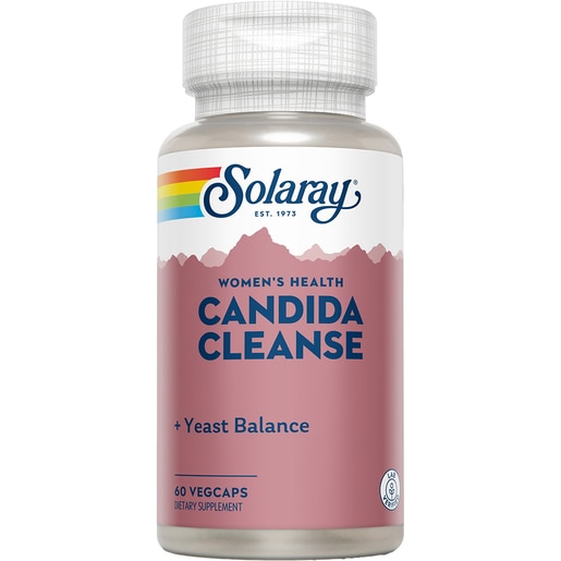 Supliment Candida Cleanse Solaray, 60 capsule, SECOM Supliment Candida Cleanse Solaray, 60 capsule, SECOM