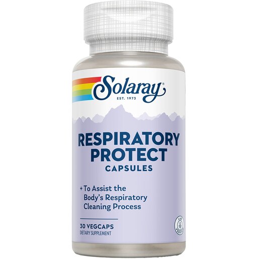 Supliment alimentar Respiratory Protect Capsules Solaray, 30 capsule vegetale, SECOM Supliment alimentar Respiratory Protect Capsules Solaray, 30 capsule vegetale, SECOM
