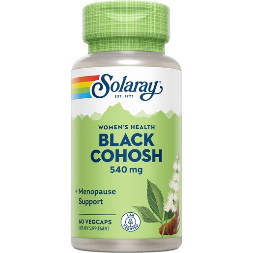 Supliment Black Cohosh 540 mg Solaray, 60 capsule, SECOM Supliment Black Cohosh 540 mg Solaray, 60 capsule, SECOM