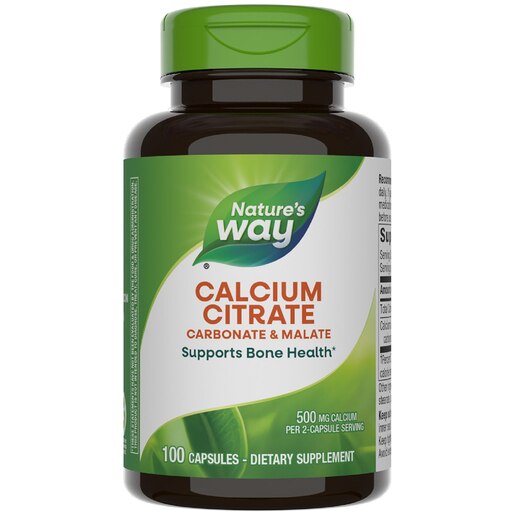 Supliment Calcium Citrate Complex Nature's Way, 100 capsule, SECOM Supliment Calcium Citrate Complex Nature's Way, 100 capsule, SECOM