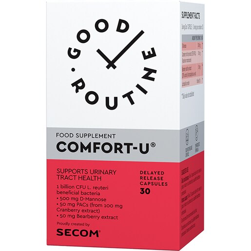 Supliment Comfort-U Good Routine, 30 capsule, SECOM Supliment Comfort-U Good Routine, 30 capsule, SECOM