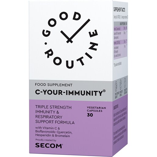 Supliment C-Your-Immunity Good Routine, 30 capsule, SECOM Supliment C-Your-Immunity Good Routine, 30 capsule, SECOM
