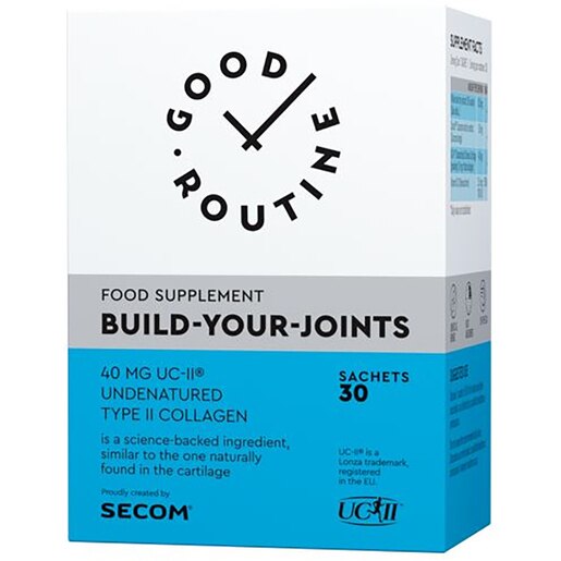 Supliment Build-Your-Joints Good Routine, 1.5 g x 30 doze, SECOM Supliment Build-Your-Joints Good Routine, 1.5 g x 30 doze, SECOM