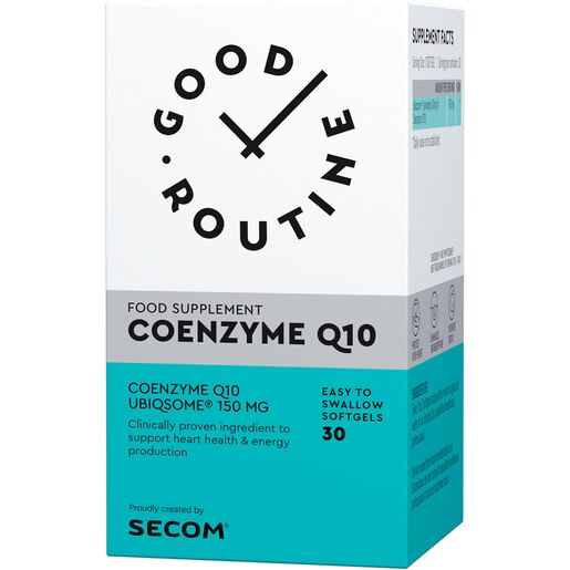 Supliment Coenzyme Q10 Good Routine, 30 capsule, SECOM Supliment Coenzyme Q10 Good Routine, 30 capsule, SECOM
