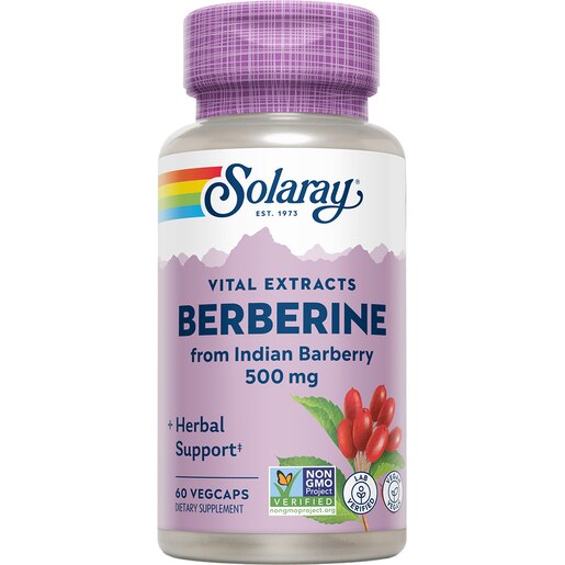 Supliment Berberine 500 mg Solaray, 60 capsule, SECOM Supliment Berberine 500 mg Solaray, 60 capsule, SECOM