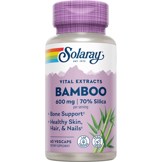 Supliment Bamboo Solaray, 60 capsule, SECOM Supliment Bamboo Solaray, 60 capsule, SECOM