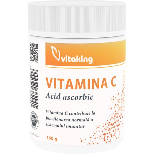 Supliment Vitamina C cristalizata pudra, 150 g, VITAKING Supliment Vitamina C cristalizata pudra, 150 g, VITAKING