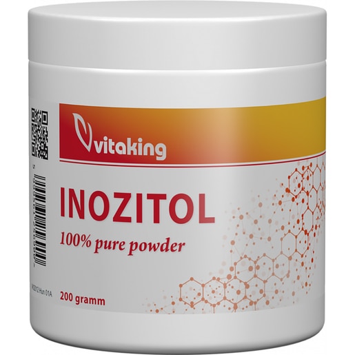 Supliment alimentar Myo Inozitol 1500 mg, 200 g pudra, VITAKING Supliment alimentar Myo Inozitol 1500 mg, 200 g pudra, VITAKING
