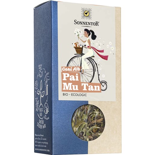 Ceai alb SONNENTOR Pai Mu Tan, 40 g Ceai alb SONNENTOR Pai Mu Tan, 40 g