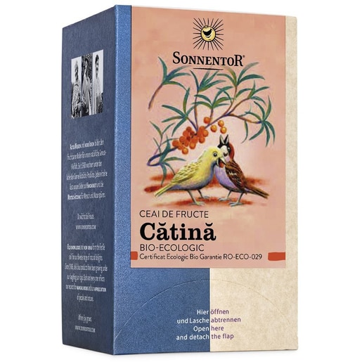 Ceai fructe SONNENTOR Catina, 18 plicuri Ceai fructe SONNENTOR Catina, 18 plicuri