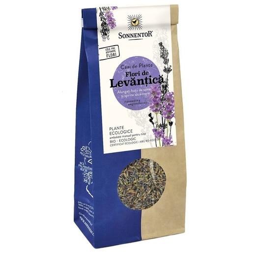 Ceai SONNENTOR Flori de levantica, 70 g Ceai SONNENTOR Flori de levantica, 70 g