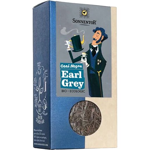 Ceai negru SONNENTOR Earl Grey, 90 g Ceai negru SONNENTOR Earl Grey, 90 g