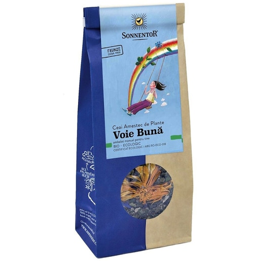 Ceai amestec de plante SONNENTOR Voie buna, 50 g Ceai amestec de plante SONNENTOR Voie buna, 50 g