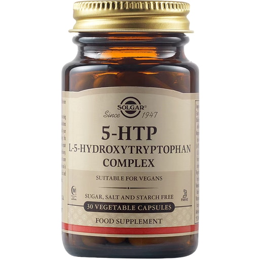 Supliment alimentar 5-HTP, 30 capsule vegetale, SOLGAR Supliment alimentar 5-HTP, 30 capsule vegetale, SOLGAR
