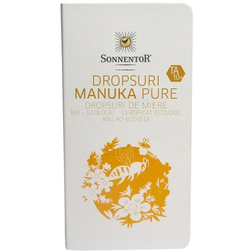 Dropsuri miere manuka SONNENTOR (TA10+), 8 dropsuri Dropsuri miere manuka SONNENTOR (TA10+), 8 dropsuri