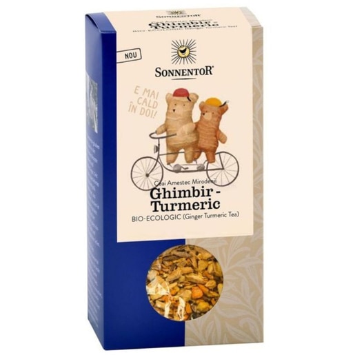 Ceai SONNENTOR Ghimbir si turmeric, 120 g Ceai SONNENTOR Ghimbir si turmeric, 120 g