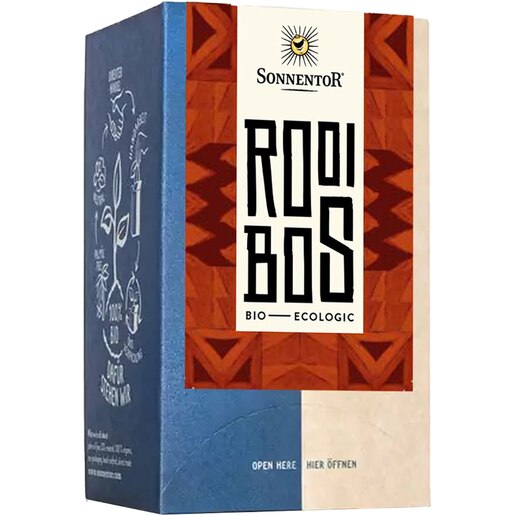Ceai SONNENTOR Rooibos, 18 plicuri Ceai SONNENTOR Rooibos, 18 plicuri