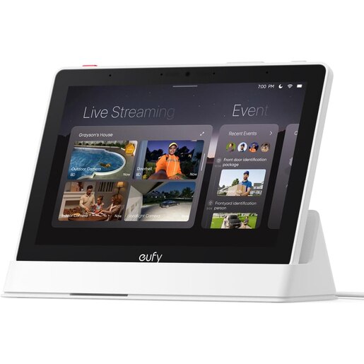 Ecran smart sonerie EUFY E10, IPS HD, 7inch, 60m, negru Ecran smart sonerie EUFY E10, IPS HD, 7inch, 60m, negru