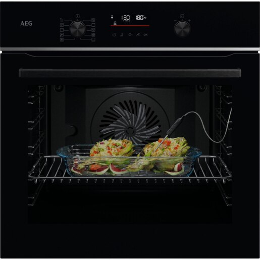 Cuptor incorporabil AEG SurroundCook TA5PB531AB, Electric, Gatire cu abur, Autocuratare pirolitica, 71 l, Clasa A+, inox-negru Cuptor incorporabil AEG SurroundCook TA5PB531AB, Electric, Gatire cu abur, Autocuratare pirolitica, 71 l, Clasa A+, inox-negru