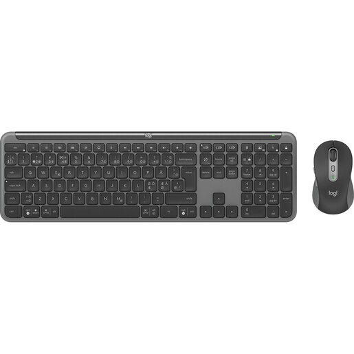 Kit tastatura si mouse Wireless LOGITECH MK950, USB, Bluetooth, US INT, grafit Kit tastatura si mouse Wireless LOGITECH MK950, USB, Bluetooth, US INT, grafit