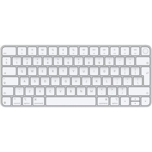 Tastatura Wireless APPLE Magic Keyboard cu Touch ID (2024), USB, Bluetooth, Layout RO, alb Tastatura Wireless APPLE Magic Keyboard cu Touch ID (2024), USB, Bluetooth, Layout RO, alb