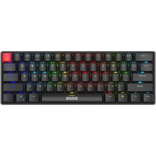 Tastatura Gaming Mecanica MARVO KG933G, USB, Layout US, negru Tastatura Gaming Mecanica MARVO KG933G, USB, Layout US, negru