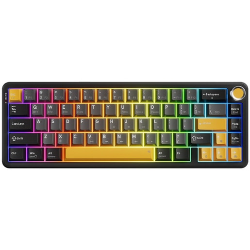 Tastatura Gaming Wireless mecanica MARVO KG984W Titan 65, Bluetooth, USB, Layout US, negru Tastatura Gaming Wireless mecanica MARVO KG984W Titan 65, Bluetooth, USB, Layout US, negru
