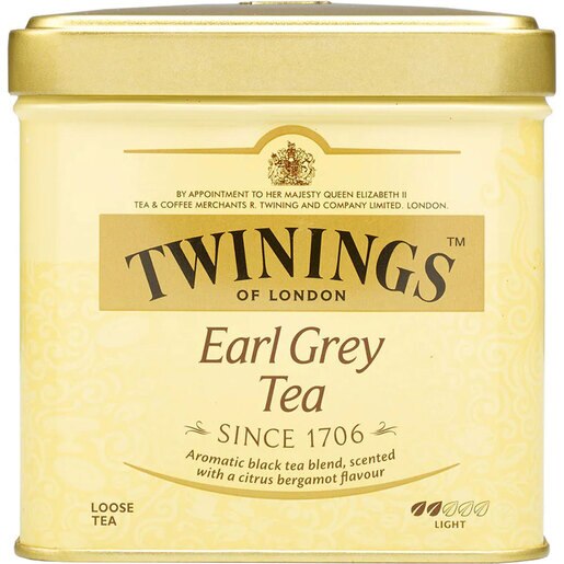 Ceai negru TWININGS Earl Grey, 100g Ceai negru TWININGS Earl Grey, 100g