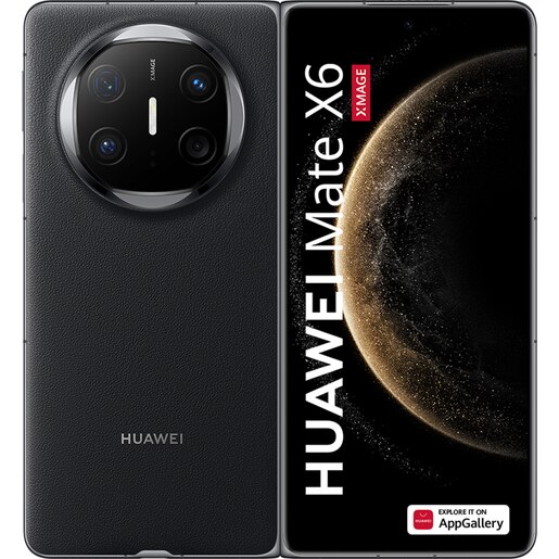 Telefon HUAWEI Mate X6, 512GB, 12GB RAM, Dual SIM, Black Telefon HUAWEI Mate X6, 512GB, 12GB RAM, Dual SIM, Black