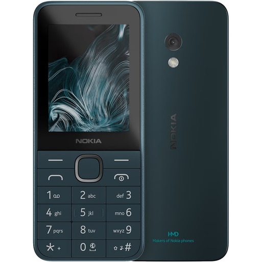 Telefon NOKIA 225 2024, 64MB RAM, 4G, Dual SIM, Blue Telefon NOKIA 225 2024, 64MB RAM, 4G, Dual SIM, Blue