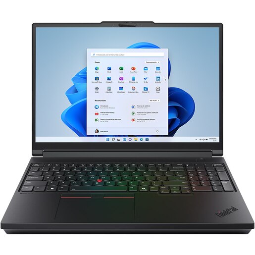 Laptop LENOVO ThinkPad P16 Gen 3, Intel Core Ultra 7 265HX pana la 5.3GHz, 16" WUXGA, 64GB, 1TB, NVIDIA RTX PRO 3000 Blackwell Generation, Windows 11 Pro, Black Laptop LENOVO ThinkPad P16 Gen 3, Intel Core Ultra 7 265HX pana la 5.3GHz, 16" WUXGA, 64GB, 1TB, NVIDIA RTX PRO 3000 Blackwell Generation, Windows 11 Pro, Black