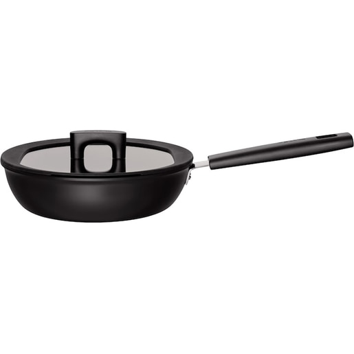 Tigaie cu capac antiaderenta FISKARS Hard Face, 24 cm, aluminiu, negru Tigaie cu capac antiaderenta FISKARS Hard Face, 24 cm, aluminiu, negru