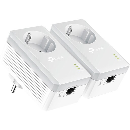 Kit adaptor Powerline TP-LINK TL-PA4010PKIT, 600 Mbps, alb Kit adaptor Powerline TP-LINK TL-PA4010PKIT, 600 Mbps, alb