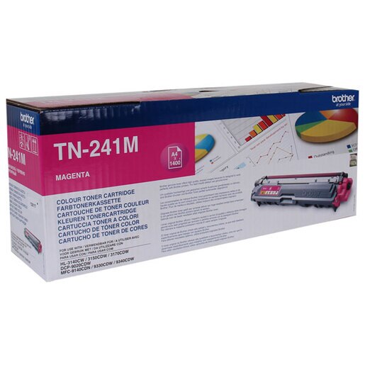 Toner original BROTHER TN241M, Magenta Toner original BROTHER TN241M, Magenta