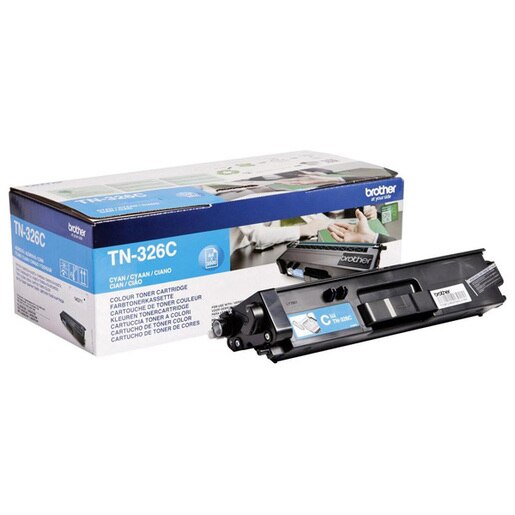 Toner original BROTHER TN-326C, cyan Toner original BROTHER TN-326C, cyan