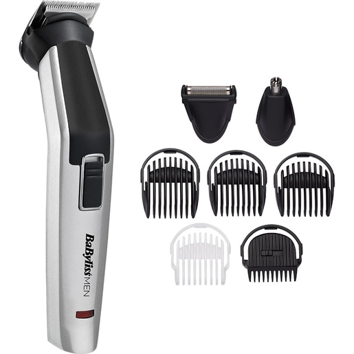 Aparat de tuns BABYLISS Titanium MT726E, acumulator, 60 min autonomie, argintiu Aparat de tuns BABYLISS Titanium MT726E, acumulator, 60 min autonomie, argintiu