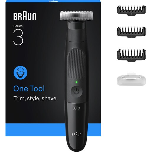 Aparat hibrid de barbierit si tuns barba BRAUN Series X XT3100, Wet&Dry, 45 min autonomie, 1 element de taiere, husa, negru Aparat hibrid de barbierit si tuns barba BRAUN Series X XT3100, Wet&Dry, 45 min autonomie, 1 element de taiere, husa, negru