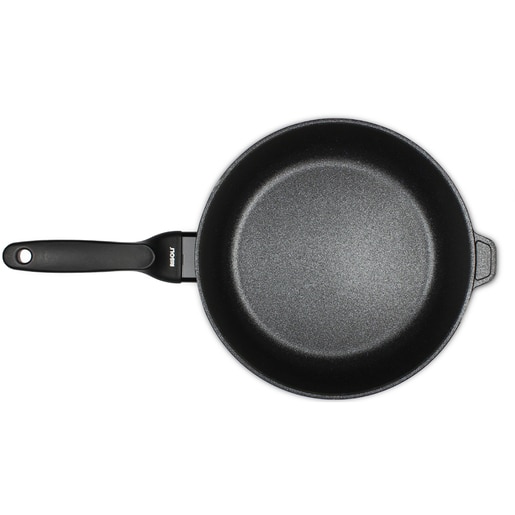 Tigaie adanca RISOLI Black Plus, 24 cm, aluminiu reciclat, negru Tigaie adanca RISOLI Black Plus, 24 cm, aluminiu reciclat, negru