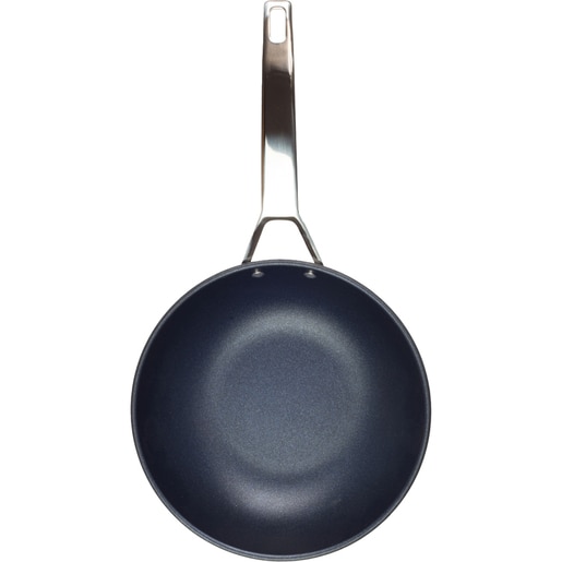 Tigaie wok RISOLI Black Plus 1810, 24 cm, aluminiu reciclat, negru Tigaie wok RISOLI Black Plus 1810, 24 cm, aluminiu reciclat, negru