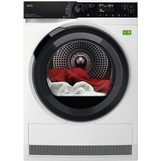 Uscator de rufe AEG TR9396CE, AbsoluteCare, Pompa de caldura, 9 kg, 15 programe, Clasa B, Wi-Fi, alb Uscator de rufe AEG TR9396CE, AbsoluteCare, Pompa de caldura, 9 kg, 15 programe, Clasa B, Wi-Fi, alb