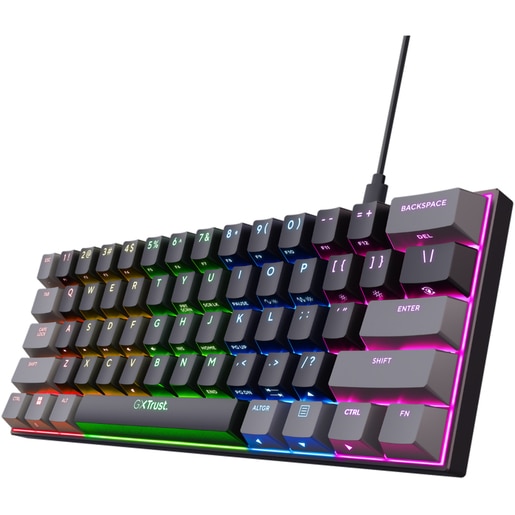 Tastatura Gaming Mecanica TRUST GXT 867 Acira, USB, Layout US, negru Tastatura Gaming Mecanica TRUST GXT 867 Acira, USB, Layout US, negru